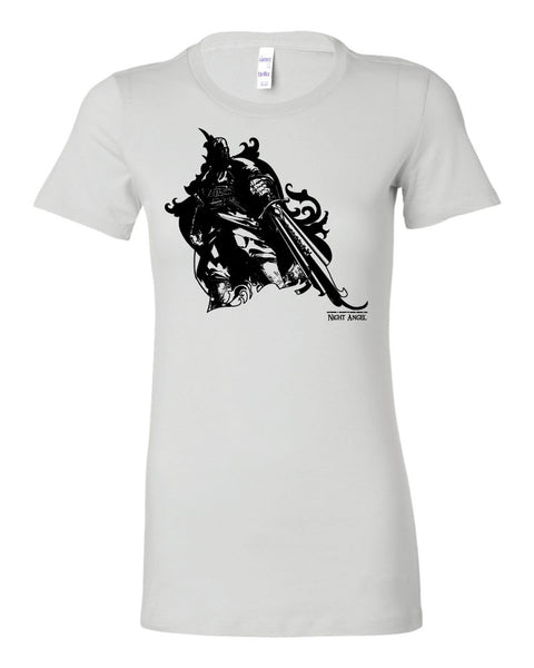 Night Angel® T-Shirt: Durzo & Retribution, white (Women's)